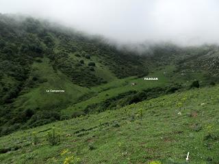 Alto´l Palo-La Val.lota-El Negrón-La Cruz del Ciegu-El Cabril-Fasgar-Cuayos