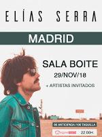 Concierto de Elías Serra en Boite