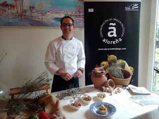 CREMA OTOÑAL DE CALABAZA, COCO Y SETAS CON JAMÓN IBÉRICO Y ACEITUNAS ALOREÑAS DE MALAGA (RECETA DEL CHEF SERGIO GARRIDO) CREMA OTOÑAL DE CALABAZA, COCO Y SETAS CON JAMÓN IBÉRICO Y ACEITUNAS ALOREÑAS DE MALAGA (RECETA DEL CHEF SERGIO GARRIDO)