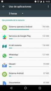 ¿Cómo averiguar qué apps consumen más recursos?