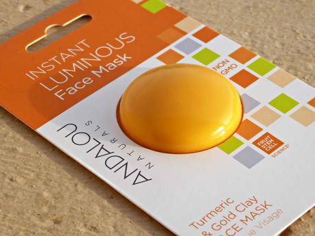 Instant luminous face mask de Andalou Naturals, mascarilla facial iluminadora vegana