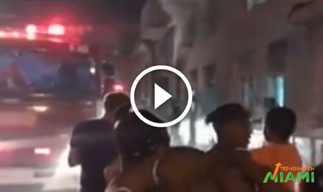 Reportan peligroso incendio en un barrio de La Habana Vieja