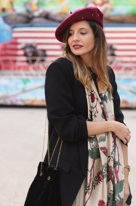 Boina francesa, el complemento de moda look boina francesa mujer blog de moda España