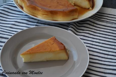 Flan de queso y cuajada