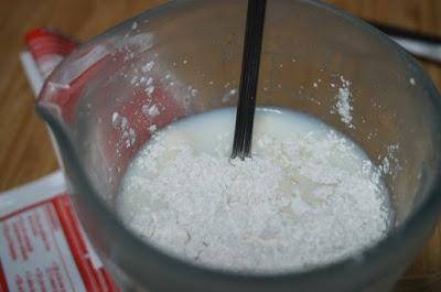 Flan de queso y cuajada