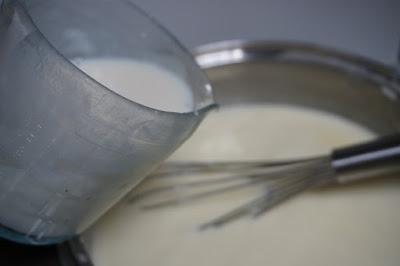 Flan de queso y cuajada