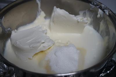 Flan de queso y cuajada