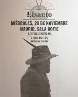 Concierto de Elsanto en Sala Boite