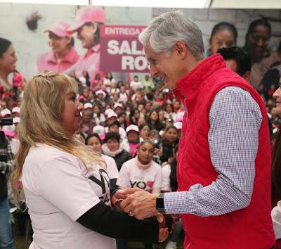 RECONOCE ALFREDO DEL MAZO EL IMPULSO Y DEDICACIÓN DE LAS AMAS DE CASA MEXIQUENSES PARA SACAR ADELANTE A SUS FAMILIAS