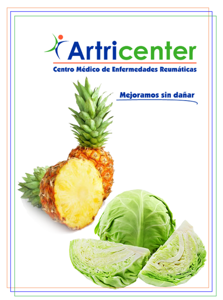 Artricenter: Piña y repollo, aliados para combatir la artritis. Artricenter: Piña y repollo, aliados para combatir la artritis.