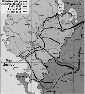 II GUERRA MUNDIAL: FRACASO ITALIANO EN SU OFENSIVA CONTRA GRECIA