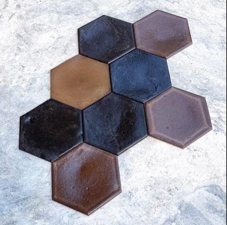 Objetos hechos de borra de café