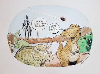 Los dinosaurios de Enrique Pedraza