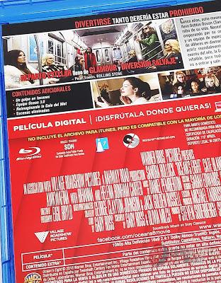 Ocean's 8, Análisis de la edición Bluray