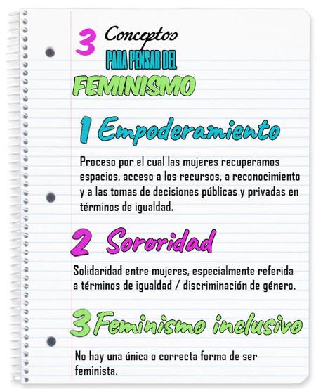 El podcast de los jueves: 3 conceptos para PENSAR DEL FEMINISMO.