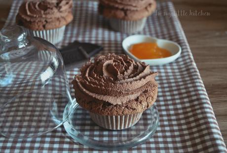 #cupcakesrevival- Cupcakes de tarta sacher