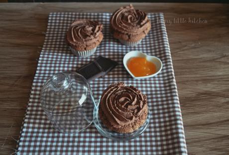 #cupcakesrevival- Cupcakes de tarta sacher