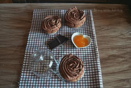 #cupcakesrevival- Cupcakes de tarta sacher