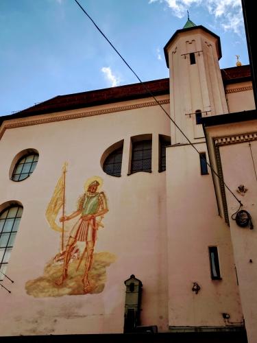 La Virgen desatanudos en Augsburg, Alemania