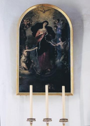 La Virgen desatanudos en Augsburg, Alemania