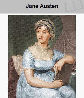 Foto de Jane Austen sacada de la Wikipedia Socializar: Jane Austen vs hoy en día