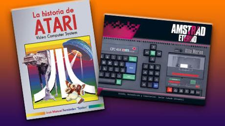 Aumenta tu biblioteca con los nuevos libros sobre Atari y Amstrad CPC