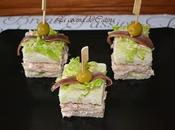 Canapés atún anchoas