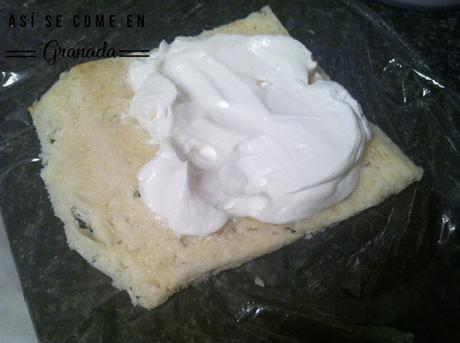 Pastelitos búlgaros con pan de molde