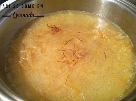 Arroz cremoso con alcachofas. Juego de blogueros 2.0