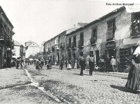 La Calle San Francisco de Talavera de la Reina en 1920
