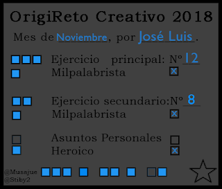 RELATO: PROYECCIONES (#OrigiReto2018 - Noviembre 2)