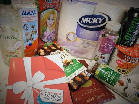 Unboxing Testabox de Noviembre.