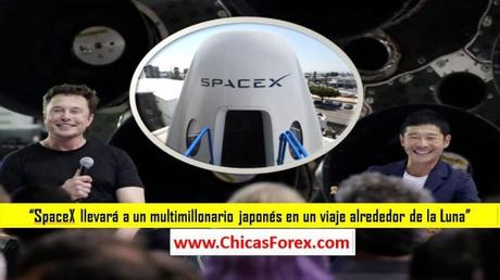 #SpaceX llevará a un #multimillonario japonés en un viaje alrededor de la Luna
