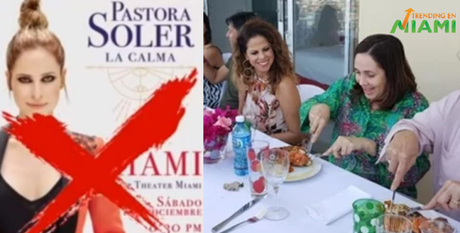 Cancelan el concierto de Pastora Soler en Miami tras reunirse con Mariela Castro