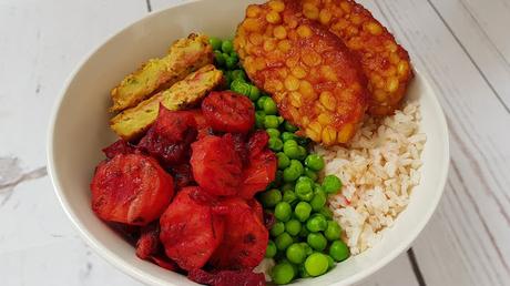 Tempeh en salsa de tomate babi pinggang