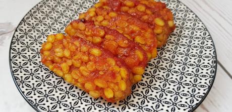 Tempeh en salsa de tomate babi pinggang Tempeh en salsa de tomate babi pinggang