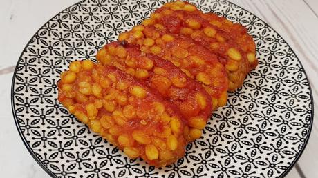 Tempeh en salsa de tomate babi pinggang