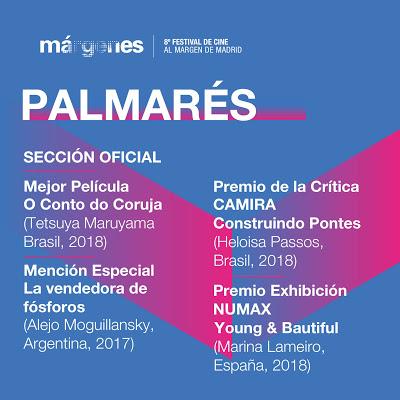 Palmarés del festival Márgenes