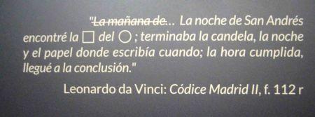 “Leonardo da Vinci: los rostros del genio” en Madrid