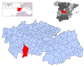 Resultado de imagen de los navalucillos toledo mapa