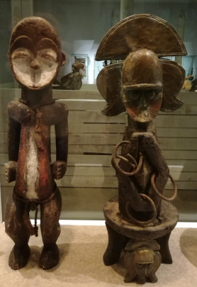 Objetos de fuerza y poder del golfo de Guinea. Esculturas, máscaras, relicarios e instrumentos musicales.