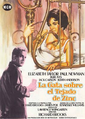 Crítica | LA GATA SOBRE EL TEJADO DE ZINC (Cat on a Hot Tin Roof) (Richard Brooks, 1958)
