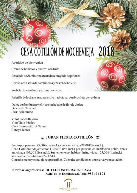 Nochevieja 2018: Cenas y cotillones para despedir el año Nochevieja 2018: Cenas y cotillones para despedir el año