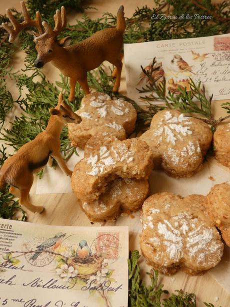 Mantecados de Almendras con Aceite de Millo (Maíz) Vegano