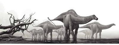 La postura de un brontosaurio