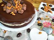 Tarta crema cacahuete brownie chocolate (dedicado fans numero uno)