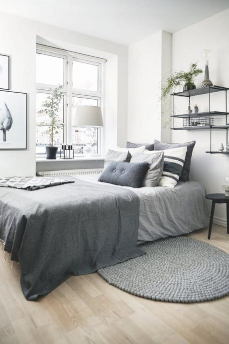 Decoración navideña nórdica discreta