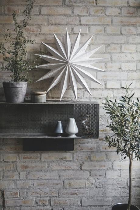 Decoración navideña nórdica discreta