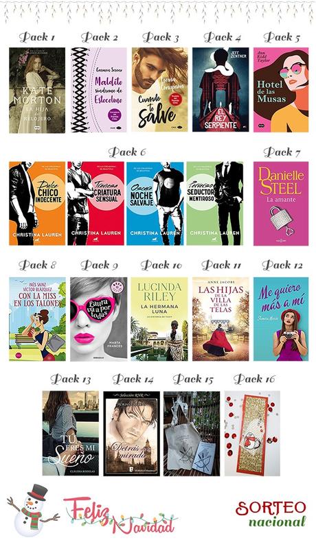 SORTEO NAVIDEÑO INTERNACIONAL - ¡24 ganadores!