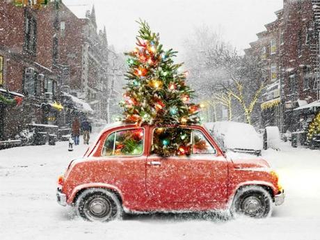 Una Navidad en blanco y rosa Una Navidad en blanco y rosa